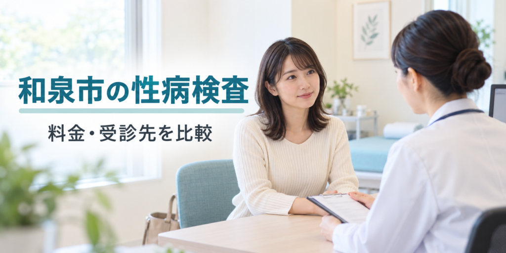 和泉市の性病検査|料金・受診先を比較