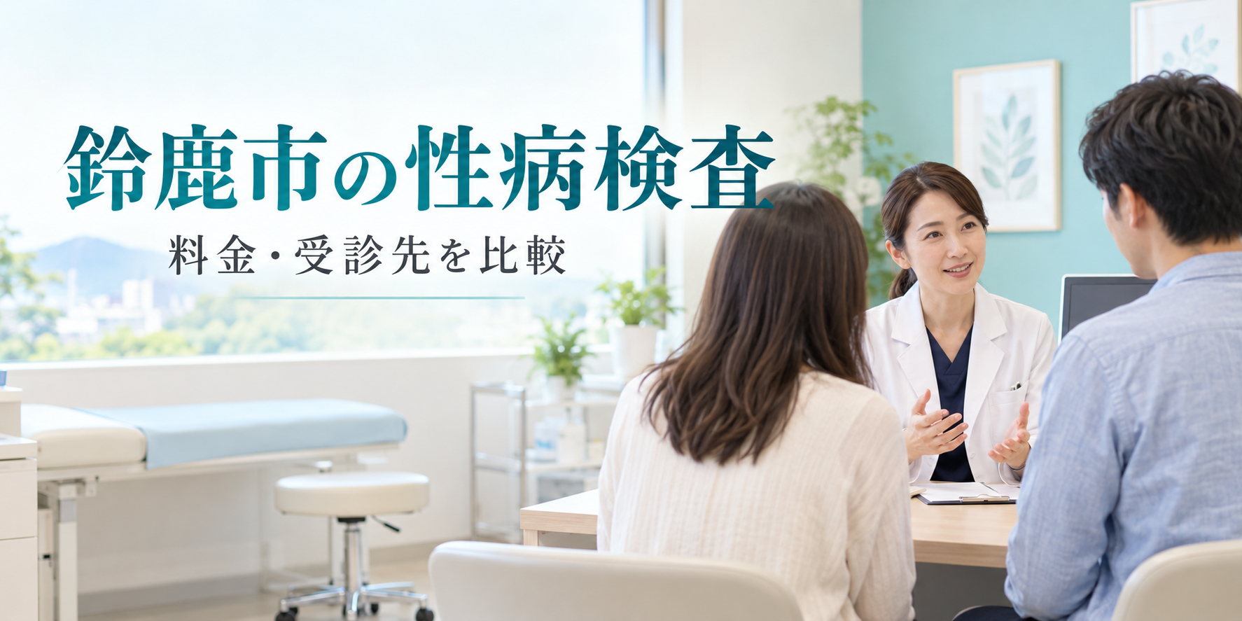 鈴鹿市の性病検査|料金・受診先を比較